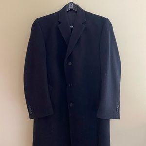 Jos A Bank Wool Blend Topcoat